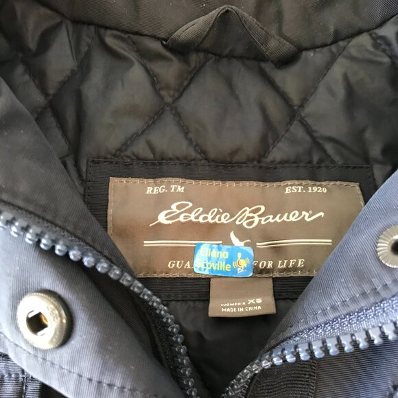 EDDIE BAUER WOMENS WEATHEREDGE WATERPROOF HOODED PARKA SIZE XS - Picture 8 of 10